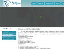 Tablet Screenshot of ophthasurgical.com